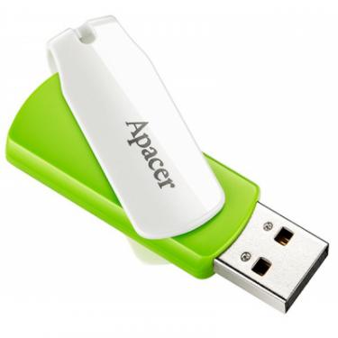 USB флеш накопитель Apacer 8GB AH335 Green USB 2.0 Фото 2