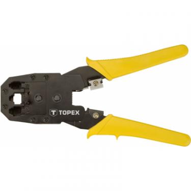 Инструмент Topex для обжима наконечников 4P, 6P, 8P Фото