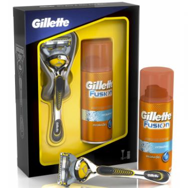 Набор для бритья Gillette Fusion Proshield и гель для бритья бритья Hydra g Фото