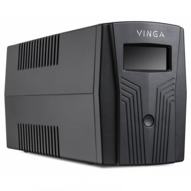 Источник бесперебойного питания Vinga LCD 600VA plastic case with USB Фото 5