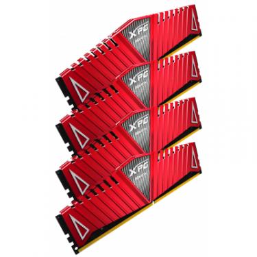 Модуль памяти для компьютера ADATA DDR4 64GB (4x16GB) 2800 MHz XPG Z1-HS Red Фото 1