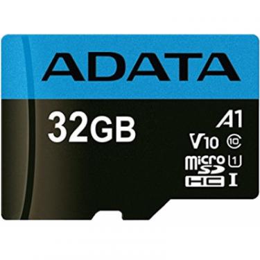 Карта памяти ADATA 32GB microSD class 10 UHS-I A1 Premier Фото 1