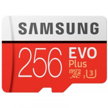 Карта памяти Samsung 256GB microSDXC class 10 UHS-I U3 Evo Plus Фото 1