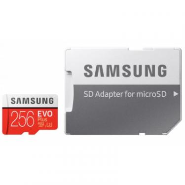 Карта памяти Samsung 256GB microSDXC class 10 UHS-I U3 Evo Plus Фото 5