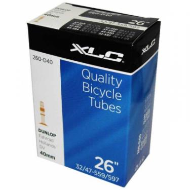 Велосипедная камера XLC 26"x1.4-1.75 (32/40-584/590) DV 40mm Фото