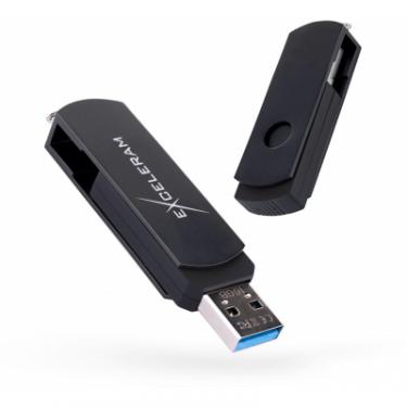 USB флеш накопитель eXceleram 16GB P2 Series Black/Black USB 3.1 Gen 1 Фото