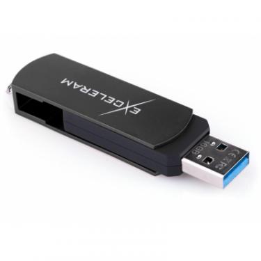USB флеш накопитель eXceleram 16GB P2 Series Black/Black USB 3.1 Gen 1 Фото 4