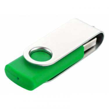 USB флеш накопитель eXceleram 8GB P1 Series Silver/Green USB 2.0 Фото 5