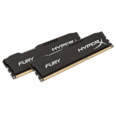 Модуль памяти для компьютера Kingston Fury (ex.HyperX) DDR4 16GB (2x8GB) 3200 MHz HyperX FURY Black Фото 1