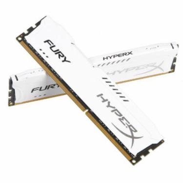 Модуль памяти для компьютера Kingston Fury (ex.HyperX) DDR4 32GB (2x16GB) 3466 MHz HyperX FURY White Фото 2