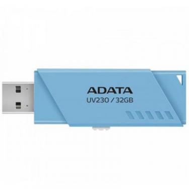 USB флеш накопитель ADATA 32GB UV230 Blue USB 2.0 Фото