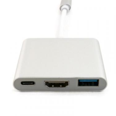 Порт-репликатор Extradigital USB Type-C to HDMI/USB 3.0/Type-C (0.15m) Фото 1