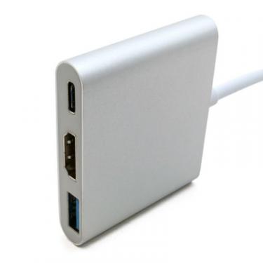 Порт-репликатор Extradigital USB Type-C to HDMI/USB 3.0/Type-C (0.15m) Фото 3