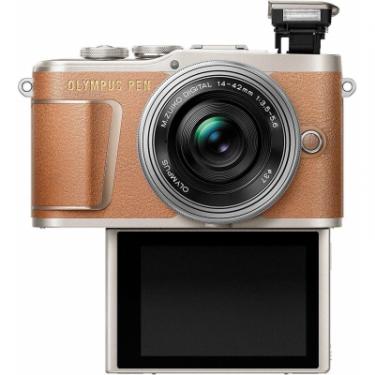 Цифровой фотоаппарат Olympus E-PL9 14-42 mm Pancake Zoom Kit brown/silver Фото 5