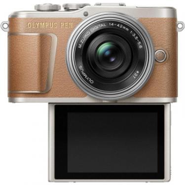Цифровой фотоаппарат Olympus E-PL9 14-42 mm Pancake Zoom Kit brown/silver Фото 6