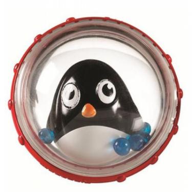 Игрушка для ванной Munchkin Плаваючі бульбашки (пінгвін з червоною кулею) Фото 1