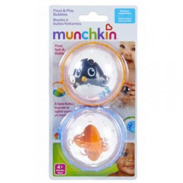 Игрушка для ванной Munchkin Плаваючі бульбашки (пінгвін з червоною кулею) Фото 3