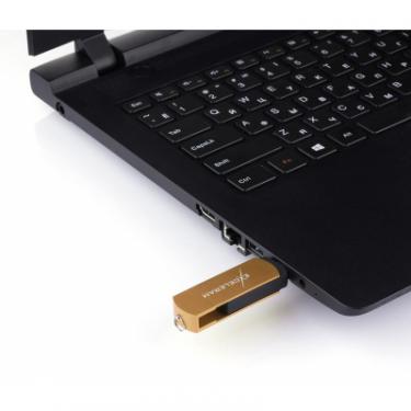 USB флеш накопитель eXceleram 16GB P2 Series Brown/Black USB 3.1 Gen 1 Фото 6
