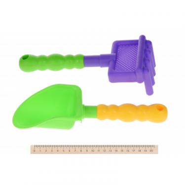 Игрушка для песка Same Toy с Воздушной вертушкой (фиолетовое ведро) 9 шт Фото 2