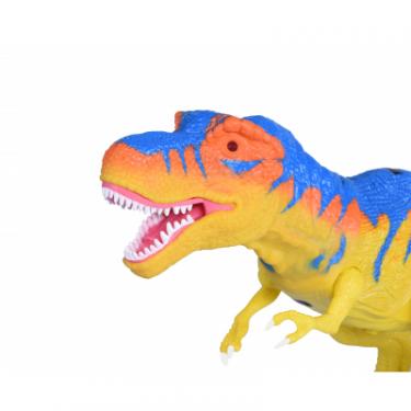 Интерактивная игрушка Same Toy Динозавр Dino World желтый со светом и звуком зеле Фото 2