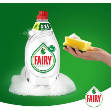 Средство для ручного мытья посуды Fairy Pure & Clean 650 мл Фото 3