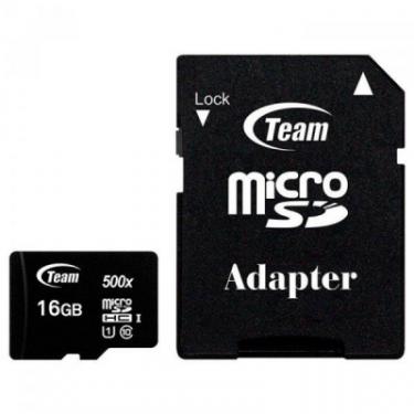 Карта памяти Team 16GB microSD class 10 UHS-I Фото
