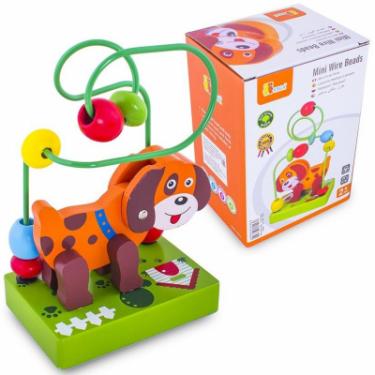 Развивающая игрушка Viga Toys Мини-лабиринт Собачка Фото 1