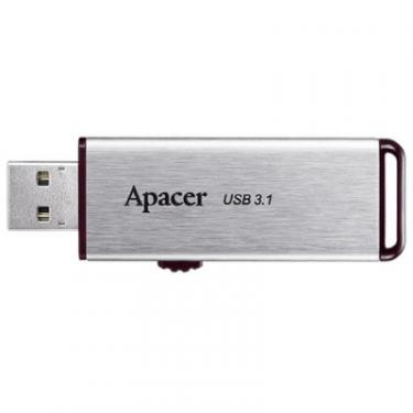 USB флеш накопитель Apacer 32GB AH35A Silver USB 3.1 Gen1 Фото 1