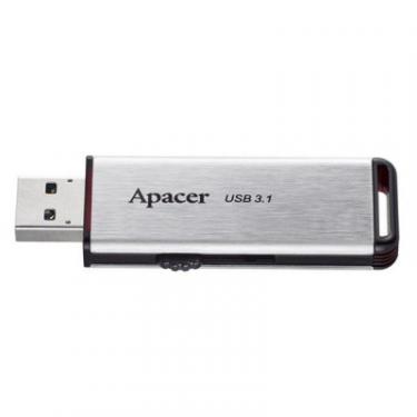 USB флеш накопитель Apacer 32GB AH35A Silver USB 3.1 Gen1 Фото 2