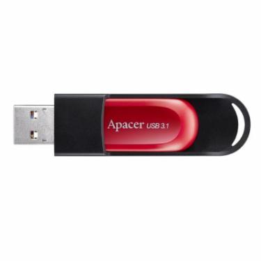 USB флеш накопитель Apacer 16GB AH25A Black USB 3.1 Gen1 Фото 3