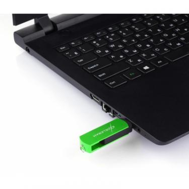 USB флеш накопитель eXceleram 128GB P2 Series Green/Black USB 3.1 Gen 1 Фото 6