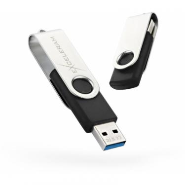 USB флеш накопитель eXceleram 32GB P1 Series Silver/Black USB 3.1 Gen 1 Фото
