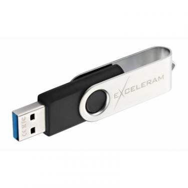 USB флеш накопитель eXceleram 32GB P1 Series Silver/Black USB 3.1 Gen 1 Фото 4