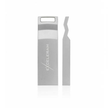 USB флеш накопитель eXceleram 128GB U2 Series Silver USB 3.1 Gen 1 Фото 3