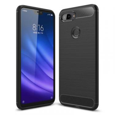 Чехол для мобильного телефона Laudtec для Xiaomi Mi 8 Lite Carbon Fiber (Black) Фото