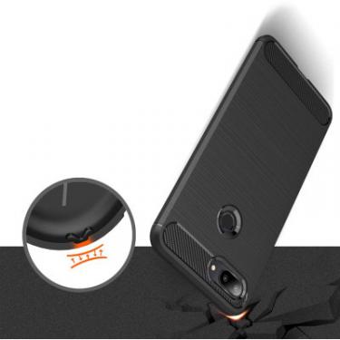 Чехол для мобильного телефона Laudtec для Xiaomi Mi 8 Lite Carbon Fiber (Black) Фото 5