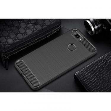 Чехол для мобильного телефона Laudtec для Xiaomi Mi 8 Lite Carbon Fiber (Black) Фото 6
