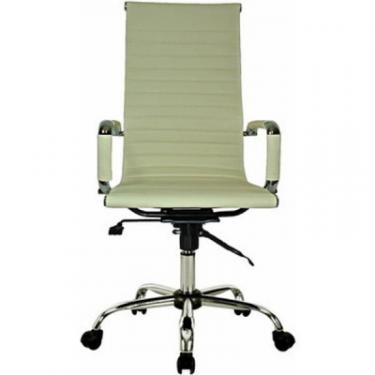 Офисное кресло Примтекс плюс Elegance Chrome MF H-17 Beige Фото 1