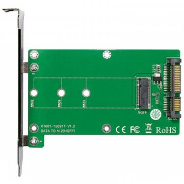 Контроллер Maiwo SATA to M.2 (NGFF) B-key SSD 22*42, 22*60, 22*80 m Фото