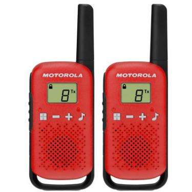 Портативная рация Motorola TALKABOUT T42 Red Twin Pack Фото 1