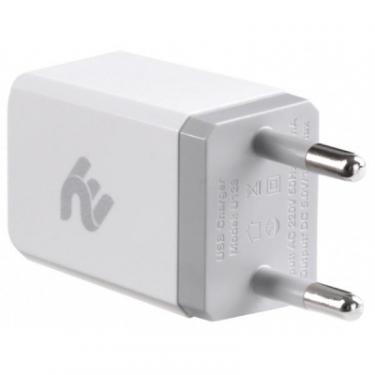 Зарядное устройство 2E USB Wall Charger USB:DC5V/2.1A, white Фото 1