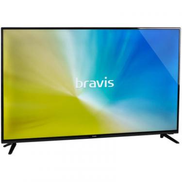 Телевизор Bravis LED-43G5000 + T2 black Фото 3