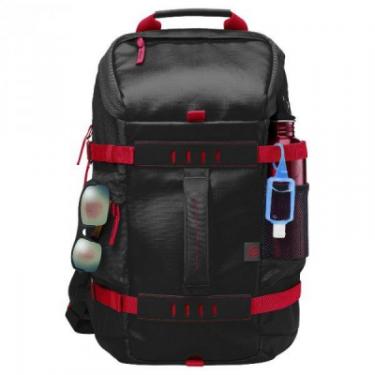 Рюкзак для ноутбука HP 15.6" Odyssey Black/Red Фото 4