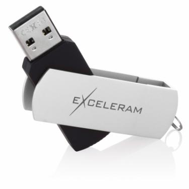 USB флеш накопитель eXceleram 32GB P2 Series White/Black USB 2.0 Фото 2