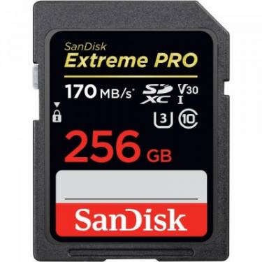 Карта памяти SanDisk 256GB SDXC class 10 UHS-I U3 Extreme Pro Фото