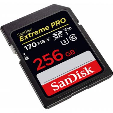Карта памяти SanDisk 256GB SDXC class 10 UHS-I U3 Extreme Pro Фото 1
