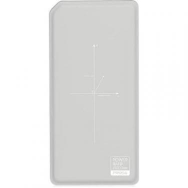 Батарея универсальная Remax Proda Chicon Wireless 10000mAh grey+white Фото
