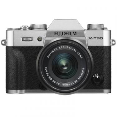 Цифровой фотоаппарат Fujifilm X-T30 XC 15-45mm F3.5-5.6 Kit Silver Фото 1