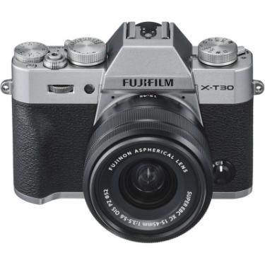 Цифровой фотоаппарат Fujifilm X-T30 XC 15-45mm F3.5-5.6 Kit Silver Фото 3