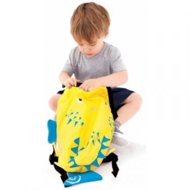 Рюкзак детский Trunki PaddlePak Рыбка Желтый Фото 4